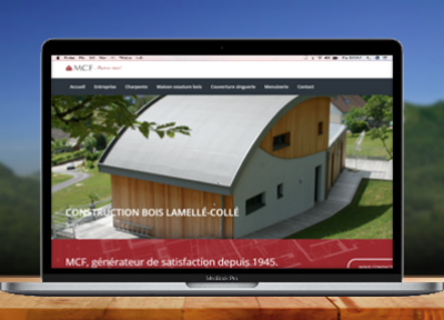 creation site internet pour entreprise de charpente bois